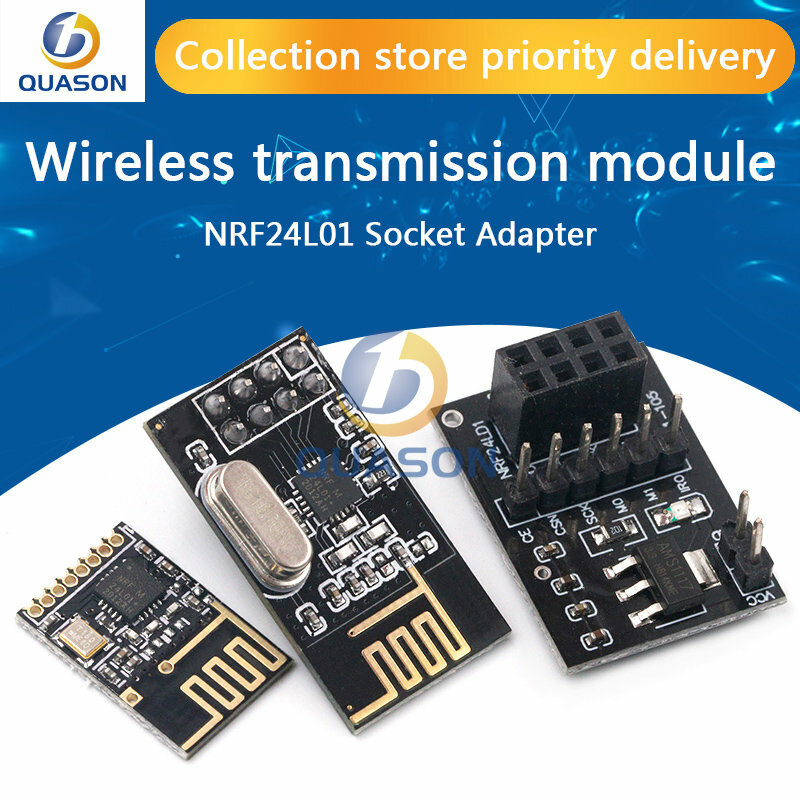 Módulo de transmisión de datos inalámbrica NRF24L01 + 2,4G, 2,4 GHz, NRF24L01, versión actualizada, NRF24L01 + PA + LNA, 1000 metros para Arduino
