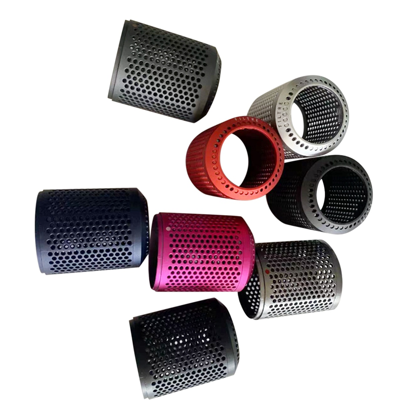 Dustproof tampa do filtro exterior adequado para Dyson secador de cabelo, aspirador de pó acessórios, cinza brilhante, HD01, HD03, HD08