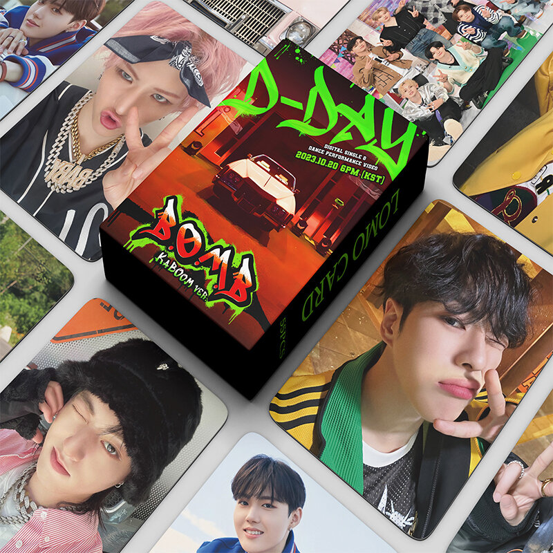 54pcs/set Kpop Treasure HELLO LOMO Card High quality INS Exquisite Photocard for fans collection