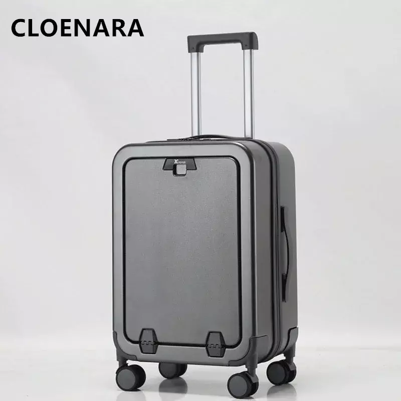 COLENARA bagaż podręczny Laptop otwierana z tyłu pokrowiec na wózek walizka na pokład kobiet 20 "26 męska torba podróżna 22" 24 "walizka kabinowa