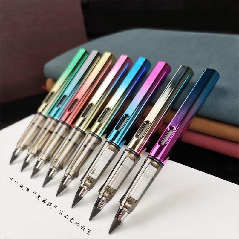 التكنولوجيا الجديدة الملونة غير محدود الكتابة قلم رصاص الأبدية لا الحبر القلم أقلام سحرية اللوحة لوازم الجدة الهدايا القرطاسية