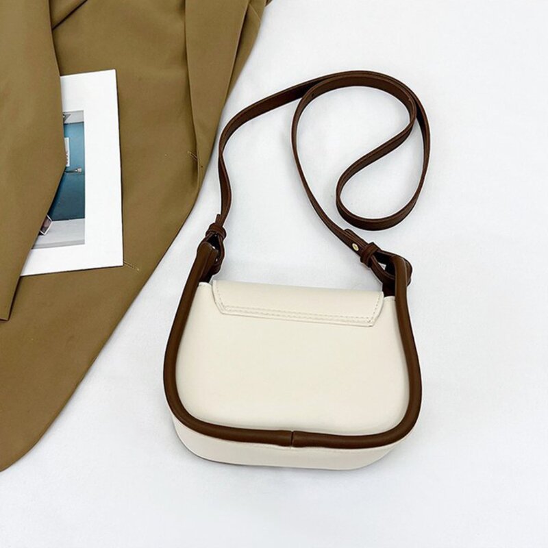 Модная Сумка-седло, Женская вместительная сумка через плечо в стиле ретро, Повседневная Сумка-тоут для повседневной жизни