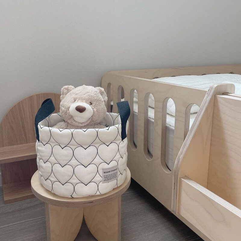 Koreanische tragbare Baby Windel Aufbewahrung skorb für zu Hause Kinderspiel zeug verschiedene Artikel Sortier korb Windel Aufbewahrung tasche