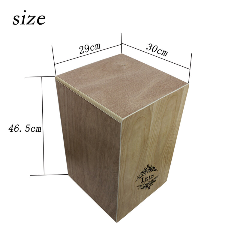 SALDE Box Drum Ashtree Solid Panel Jazz Style Music Percussion Instrument Wooden Cajon Portable For Band Guitar Bass Partner