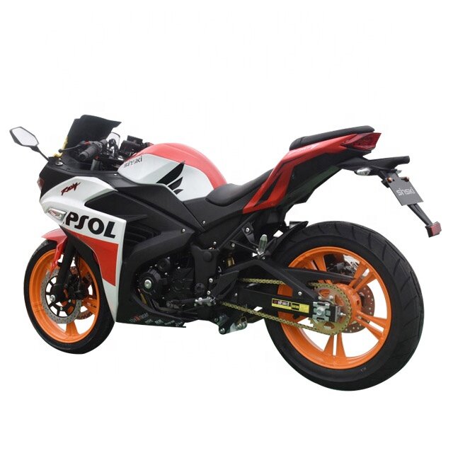 Motocicleta esportiva com freio a disco duplo, 300cc, motos pesadas, motos para adultos, velocidade 130 km/h, boa qualidade
