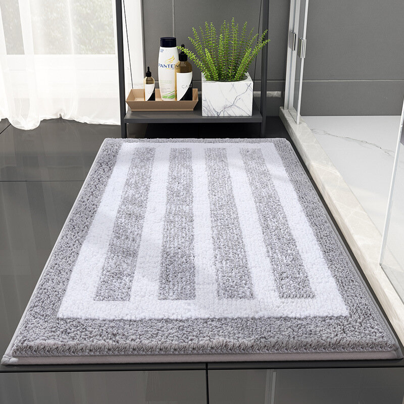 Light Luxury Bathroom Non-Slip Absorbent Carpet