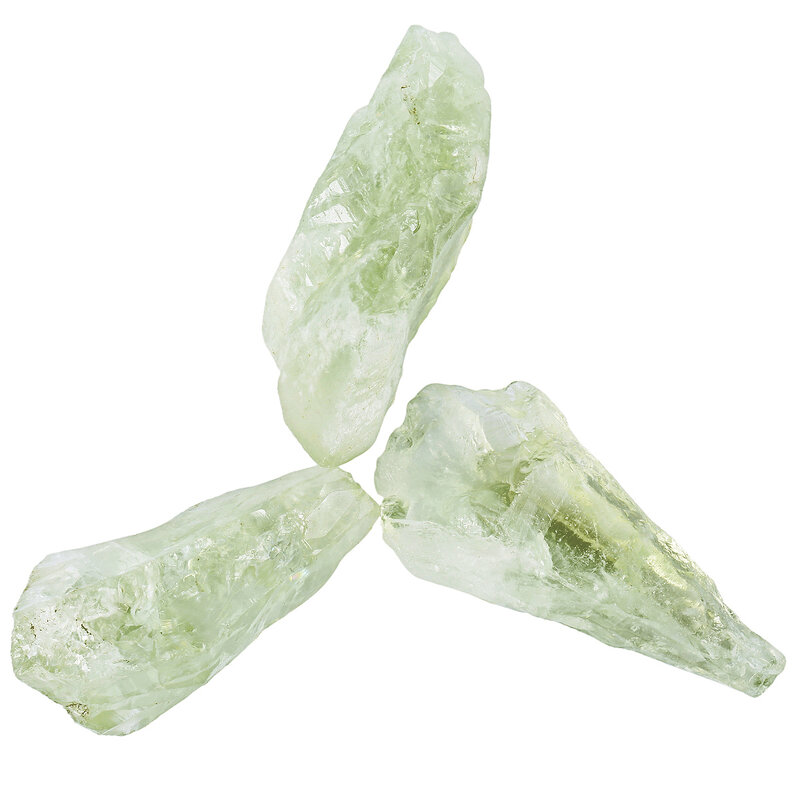1pc unregelmäßigen grünen Kristall Quarz Punkt Zauberstab Heilung rauen Stein Mineralien Probe für Wohnkultur DIY Schmuck Zubehör