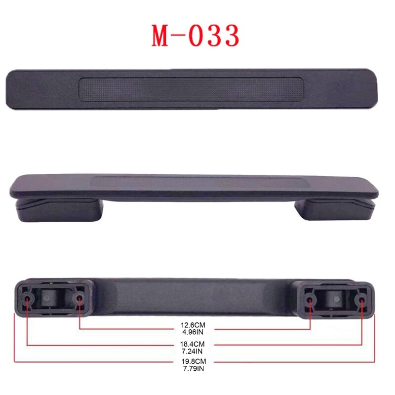 Y166 Bagagehandvat Strap Grip Vervangingen voor koffer voor koffer Draaggrepen Accessoires