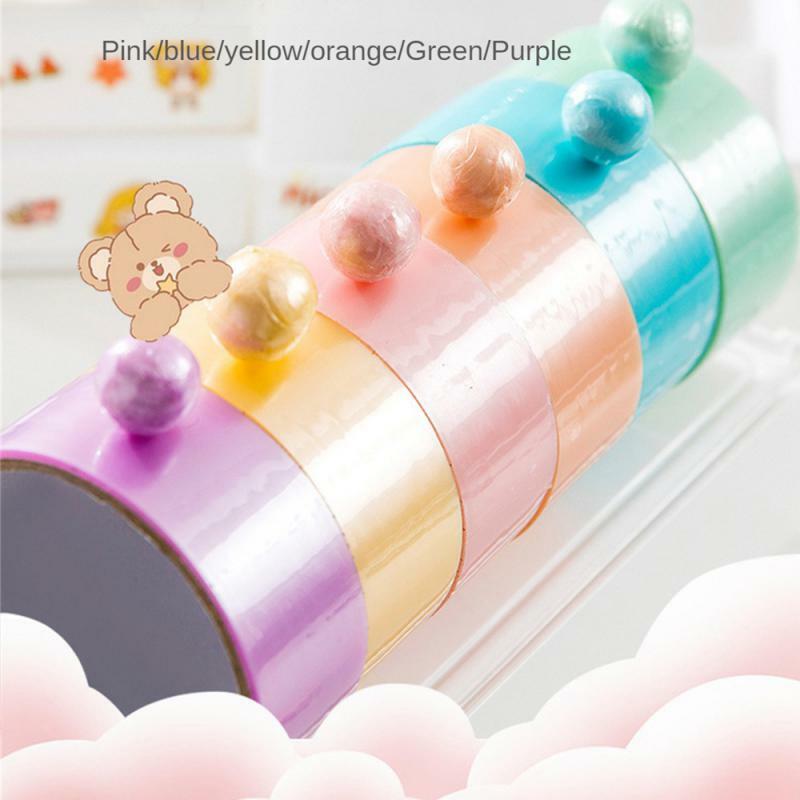 Fita colorida de bola pegajosa Decompression Ball Tape Engraçado Decorativo Colorido Ball Tapes Brinquedos coloridos Presente engraçado para crianças Adulto