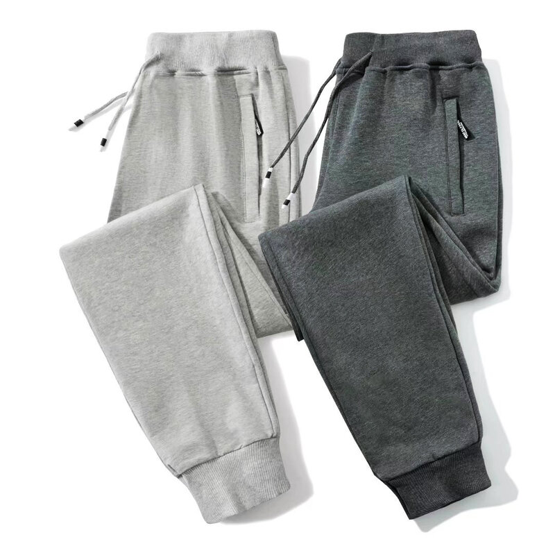 Winter Thicken Warm Pants Men'S Fleece Pants Men Running Jogger Sportswear Sweatpants Drawstring Trousers 2023 New Fashion