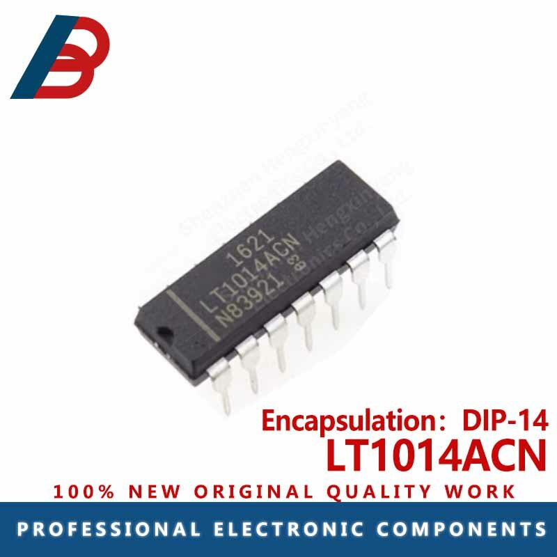5pcs  LT1014ACN in-line DIP-14 linear instrument operational amplifier