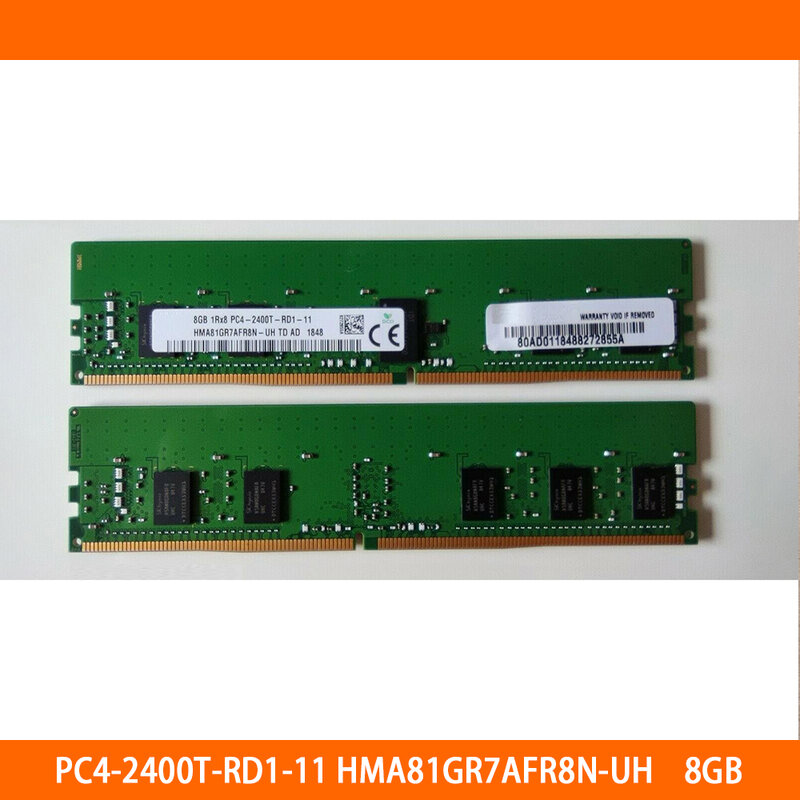 1 pz RAM 8GB 1 rx8 PC4-2400T-RD1-11 HMA81GR7AFR8N-UH memoria Server nave veloce di alta qualità