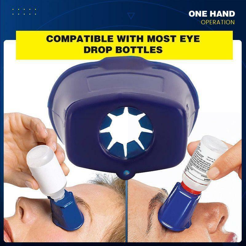 1PC Profissional Universal Eye Drop Keeper Eye Drop Bottle Helper Eyedrops Titular Dropshipping