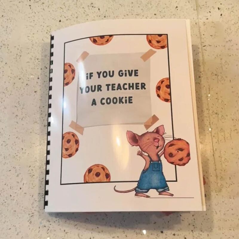 Cahier d'appréciation des enseignants, cadeau de retour à l'école, cadeau pour les enseignants, jour des enseignants, scrapbooking