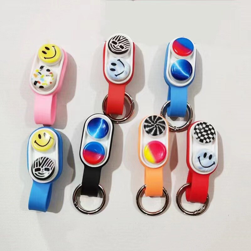 Nuovo PopPuck Fidget Magnetic Decompression Puzzle Toy elastico Pop up Magnetic Fingertip Toy