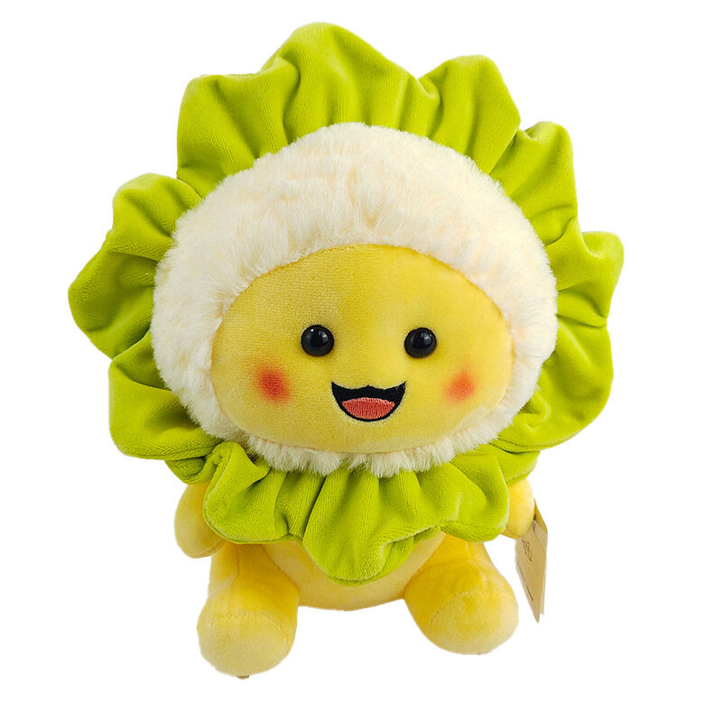 22cm New Cartoon Cauliflower Doll Soft Stuffed Plush Doll Toys Delicate Kawaii Home Decoration Birthday Gifts for Friends