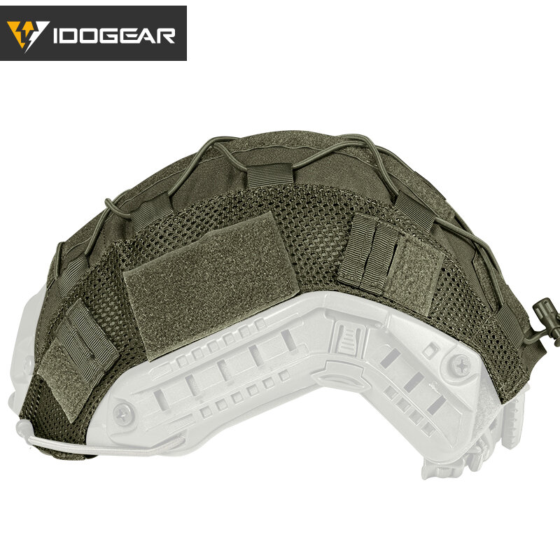 Тактический шлем IDOGEAR, чехол для быстрого шлема, камуфляжный головной убор, аксессуары для тактического шлема 3802