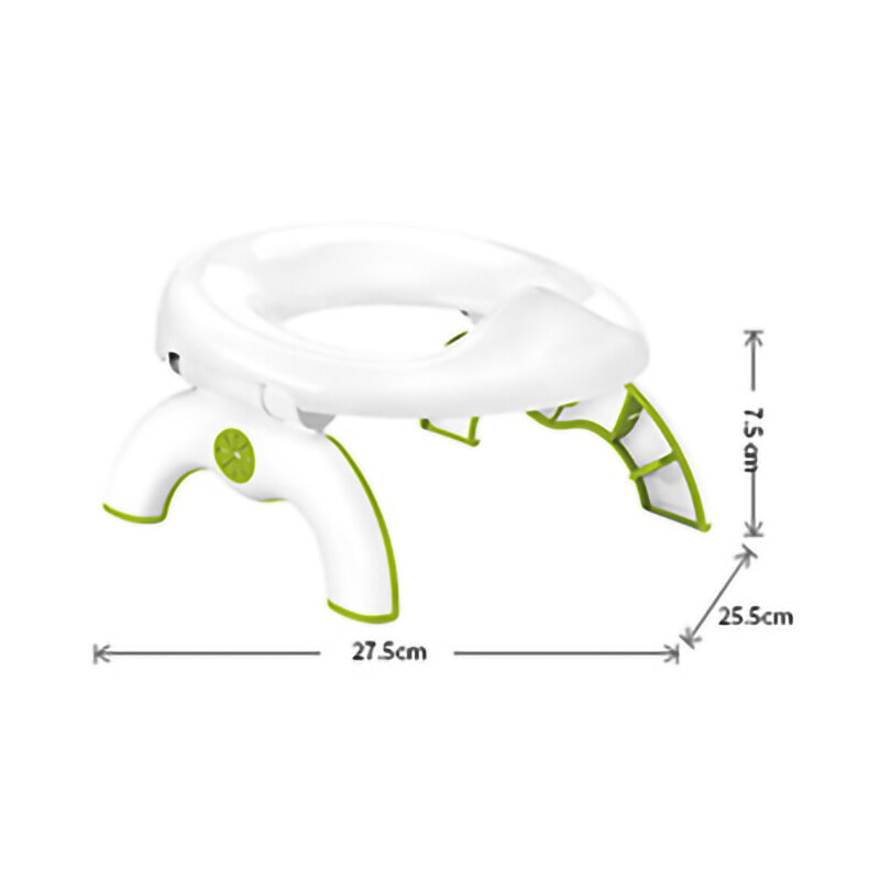 New 2 in 1 Portable Training Toilet Seat Kids Multifunctional Foldable Travel Potty Rings for Baby Infant Toddle