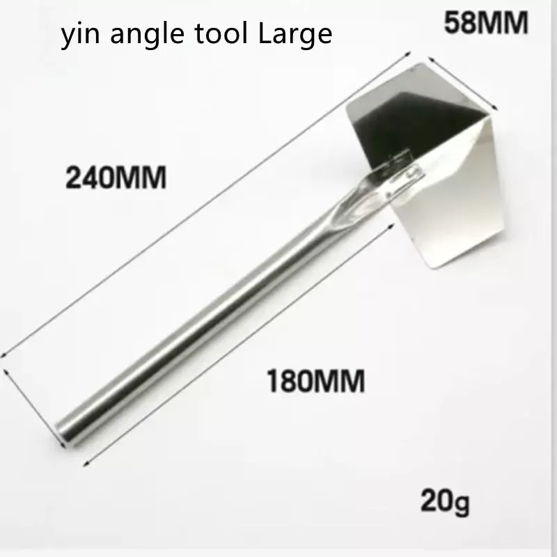 Construction Tools For Wall caulk Drywall Corner Scraper Professional Stainless steel Corner shovel Grout Removal tool