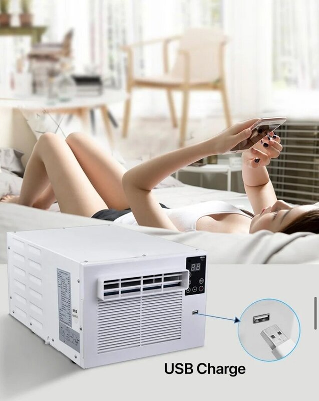 Outdoor Draagbare Camping Airconditioner 3000 Btu Draagbare Airconditioner Kamer Mobiele Condizionatore Draagbare Airconditioner
