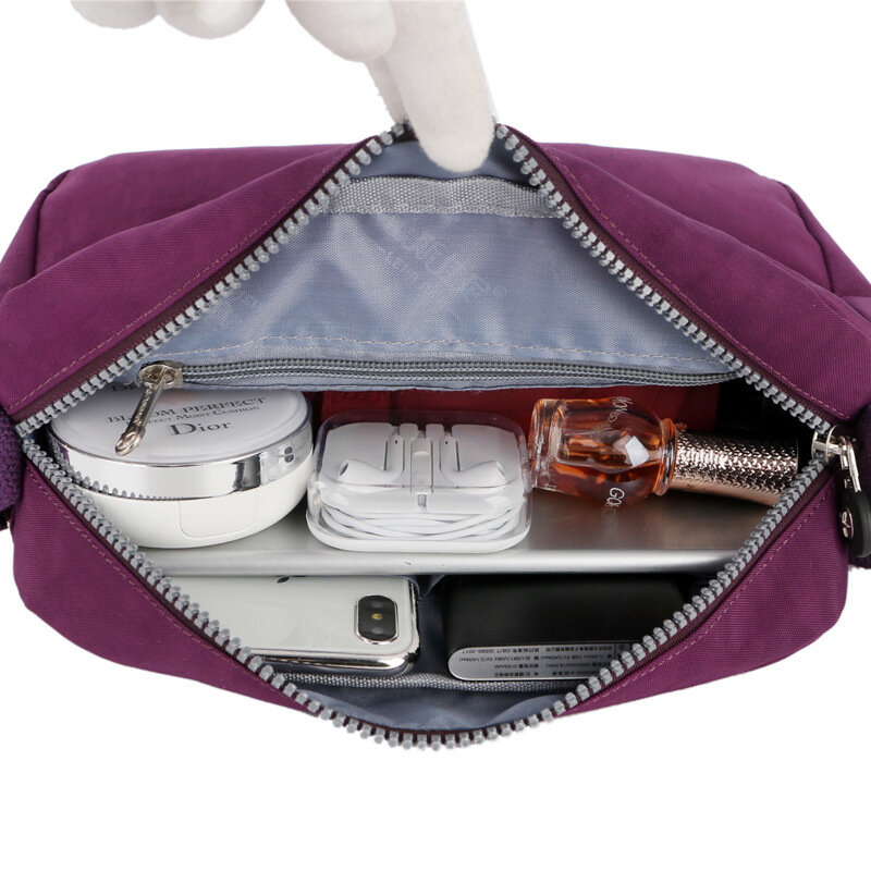 Waterproof Nylon Women Messenger Bags Small Purse Shoulder Bag Female Crossbody Bags Handbags High Quality Bolsa Tote
