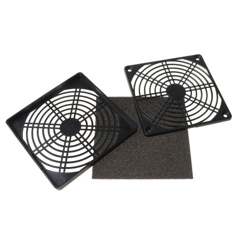Пылезащитный чехол, пластиковая пылезащитная сетка для компьютера, корпус вентилятора, решетка «три в одном», для вентилятора мм