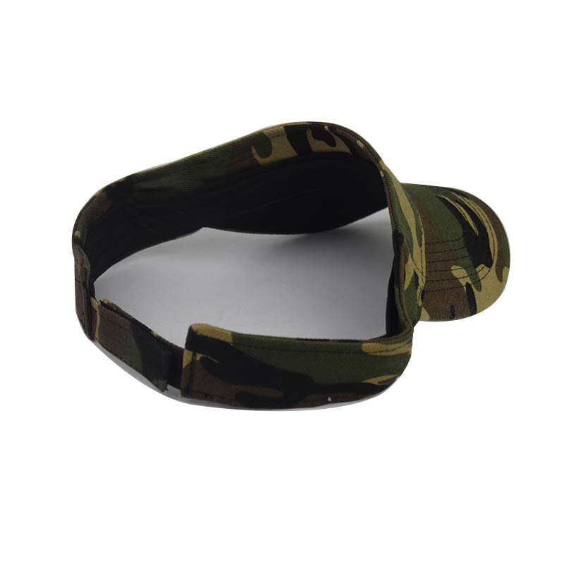 Men's Camouflage Summer Sun Hat Tactical Military Air Top Sun Hat Ladies Adjustable Outdoor Sports Cycling Tennis Hat Beach Hat