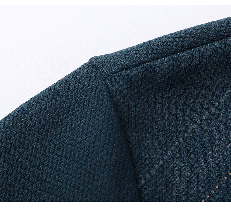 Koreańska moda nowe męskie bluzy z kapturem dojeżdżają do pracy męskie topy wiosenno-jesienne ubrania biurowe z kapturem z okrągłym dekoltem swetry Slim