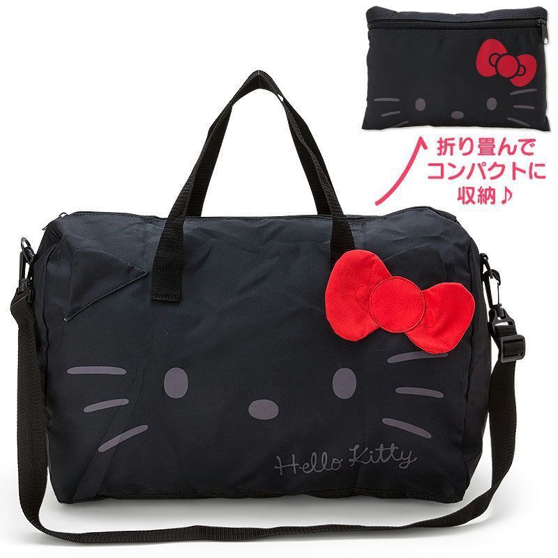Sanurgente Kuromi-Sac à bagages portable pliable, sac à dos Hello Kitty My Melody, Cinnamoroll, sac de voyage de grande capacité