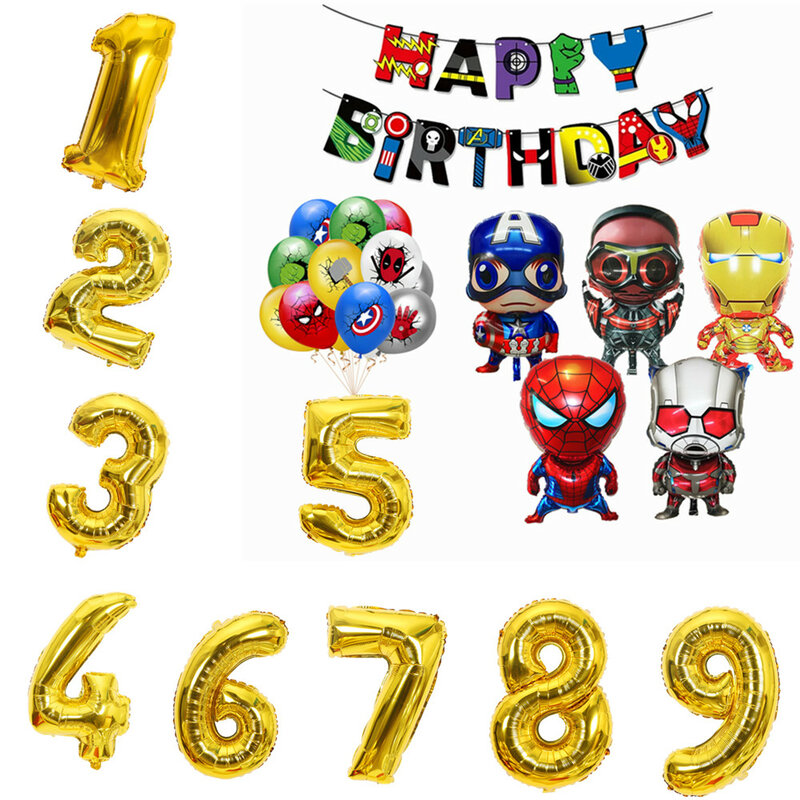 Hot Avengers tema forniture per feste di compleanno per bambini piatti di carta tazze tovaglioli tovaglia Baby Shower Set di decorazioni per feste di supereroi
