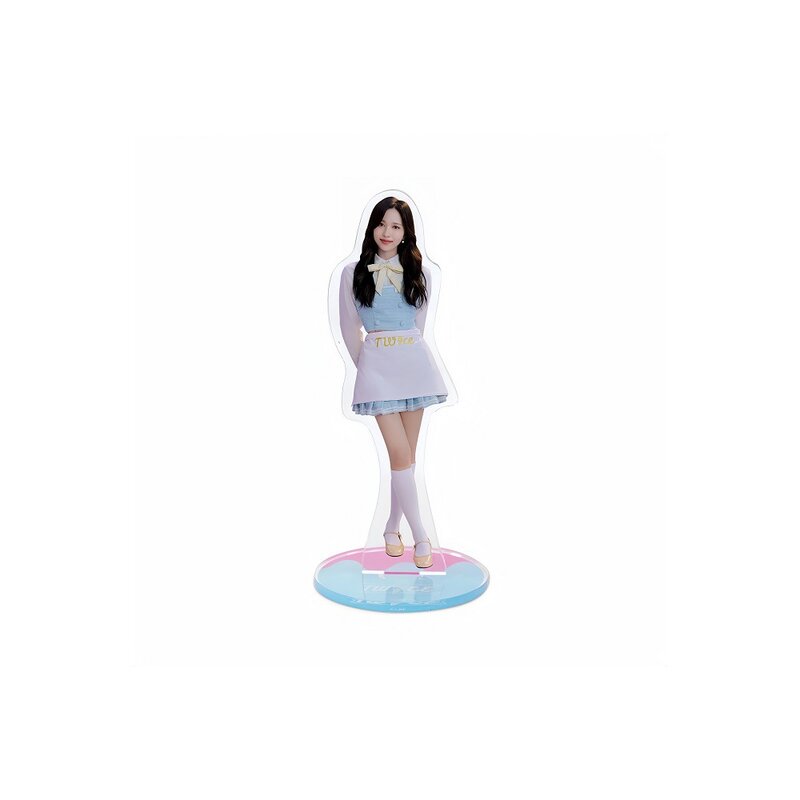 Nieuwe Kpop Tweemaal Acryl Stand Momo Sana Mina Tzuyu Nayeon Chaeyoung Action Model Desktop Decoratieve Fans Collectie Cadeau