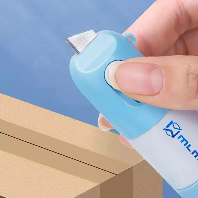 2 In 1 Thermal Paper Correction Fluid with Unboxing Knife Safety Thermal Paper Data Identity Protection Fluid Eraser Box Opener