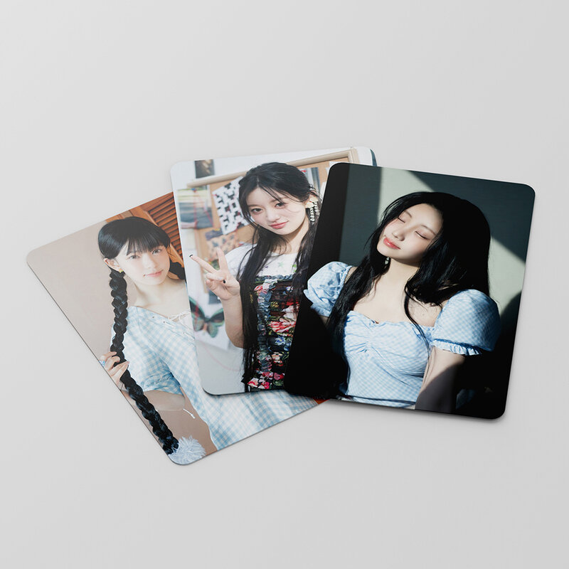 55 teile/satz kpop illit lomo karten fotokarten album mädchen gruppen fans sammlung geschenk postkarten foto karte fan geschenke