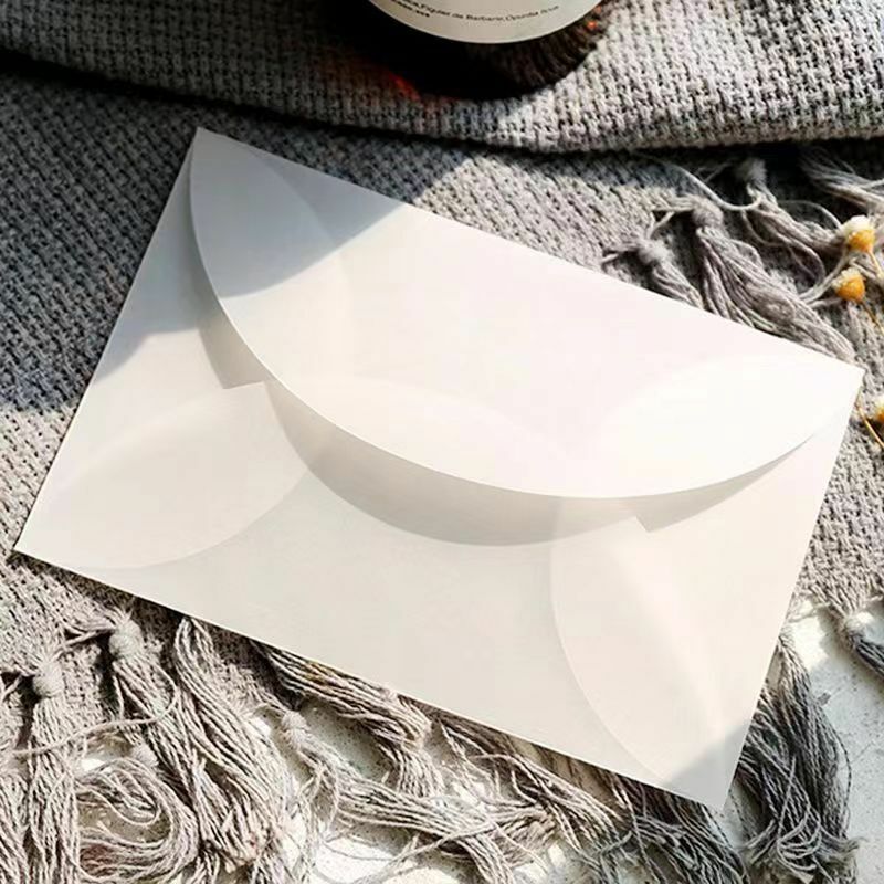 20 teile/los Custom Semi-Transparent Schwefelsäure Papier Umschläge Für DIY Postkarte/Karte Lagerung, Hochzeit Einladung, geschenk Verpackung