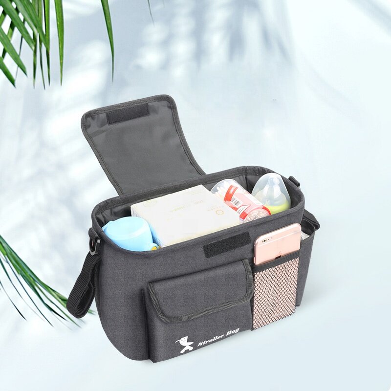 Новая вместительная сумка-Органайзер для детских подгузников на коляску