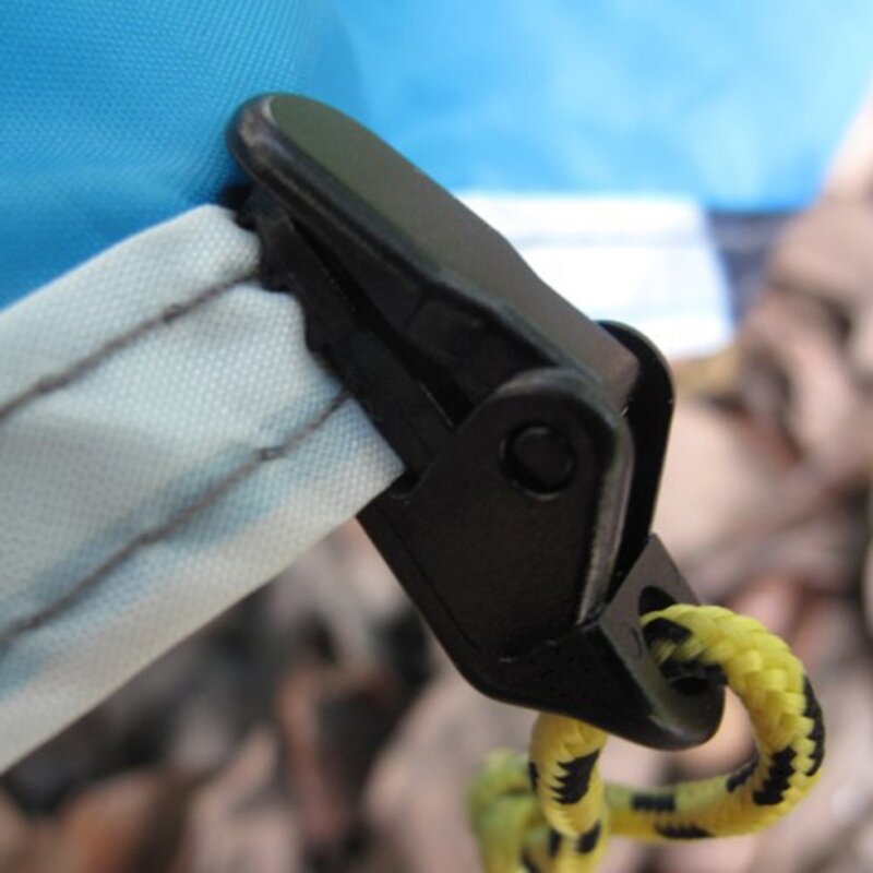 10 Pcs Camping Tarps Canvas Clips Snap Gripper Caravan Jaw Grips Tent Awning Canopy Clamps Heavy Duty Lock Grip Clamps