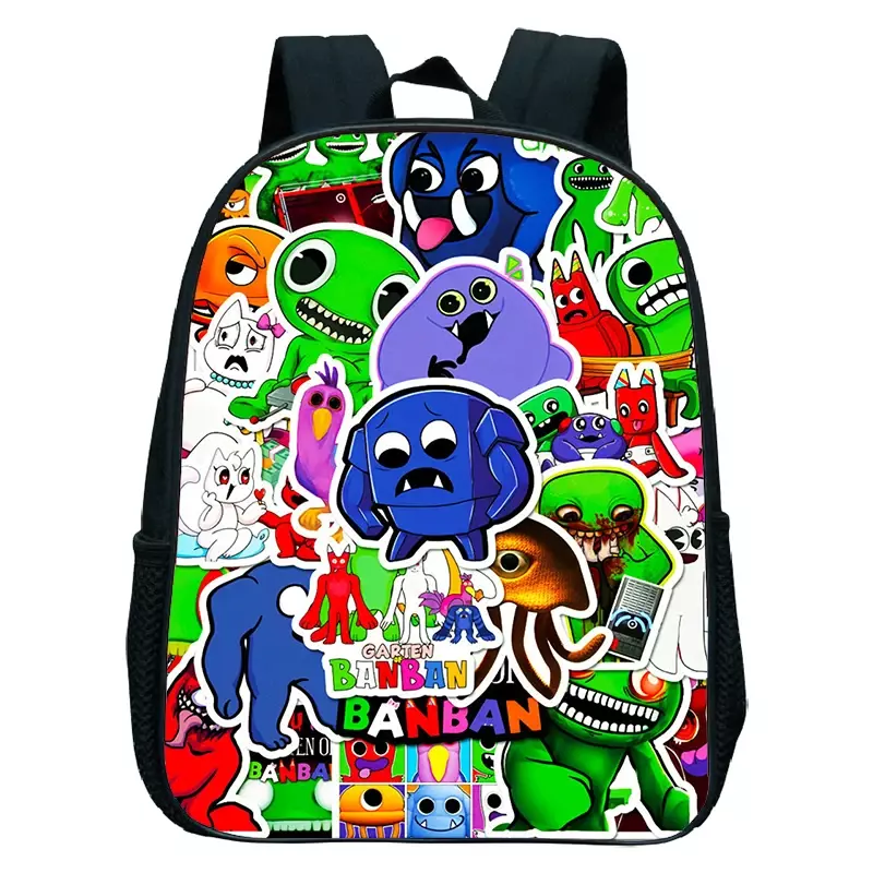 Garten Of Banban Print Backpack Kids Kindergarten Bag Boys Girls Waterproof School Bags Children Backpacks Game Cartoon Bookbag