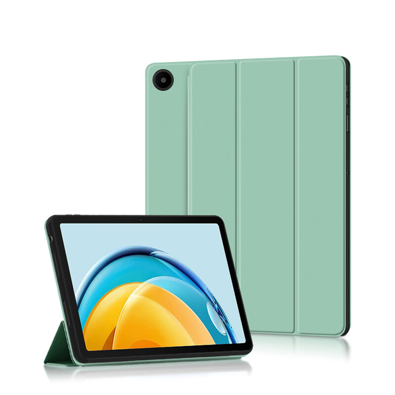 Untuk Matepad Mate Pad SE 10.4 Inci AGS5-L09 Cangkang Pelindung Casing Sampul Magnetik Lipat Tiga untuk Tablet Huawei MatePad 10.4