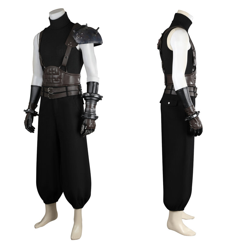 Men's Adult Clothing Game FF7 Rebirth Cloud Strife Role-playing Costume Anime Game Final Fantasy VII Halloween Party Costume