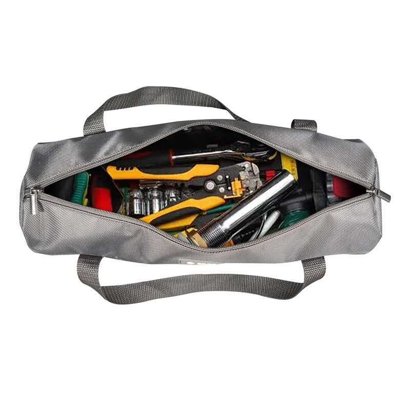 Multifunctional Tool Bag Oxford Canvas Waterproof Wear-Resistant Portable Handheld Bag Wrench Screwdriver Kit Storage Tool Bag