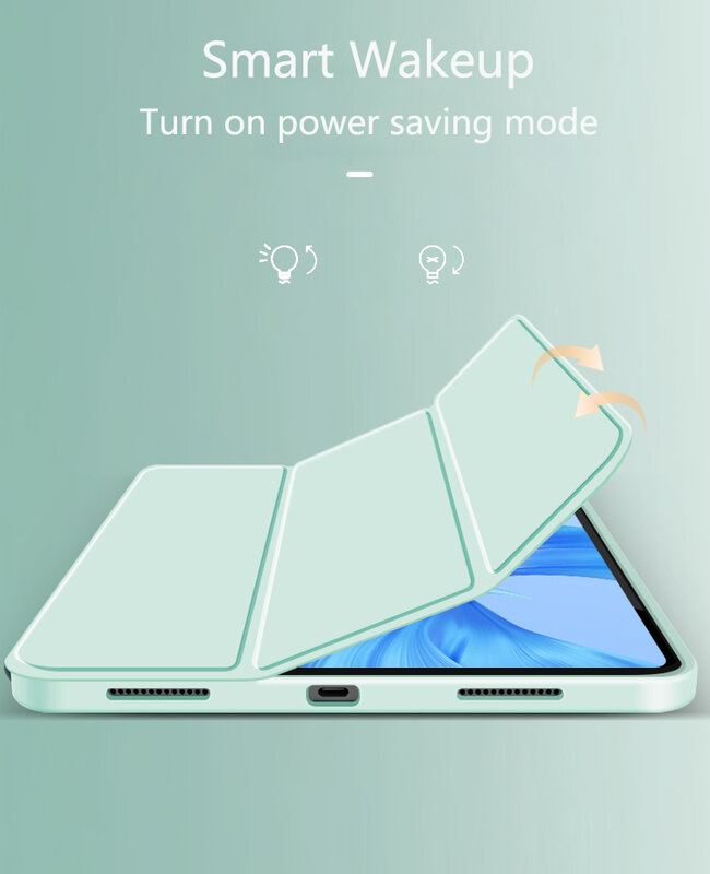 Huawei MatePad 11 Pro 11 2022 용 태블릿 케이스, MatePad T10S 10.1/T10 /Matepad SE T5 10 10.1 "T8 용 스마트 스탠드 커버