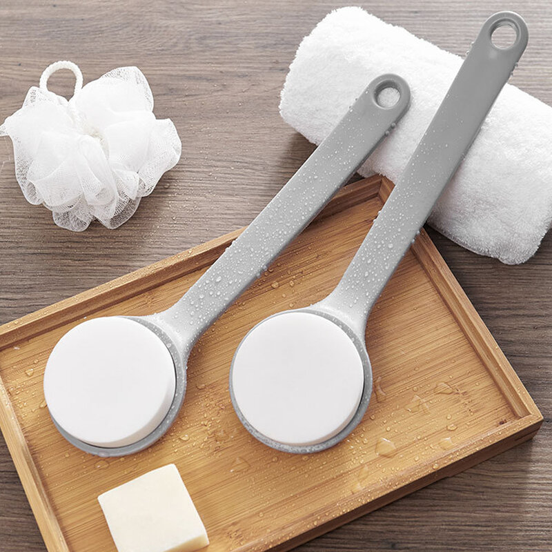for Bathroom Rubbing Back Mud Skin Cleaning Long Handle Back Scrubber Shower Brush Bathing Tools Bath Sponge
