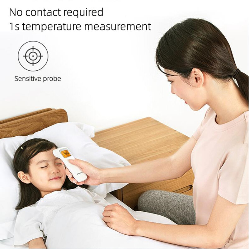 Digital Thermometer Infrared Contactless Thermometer Non-contact Forehead Gun High Precision Object/Water Temperature Measuring