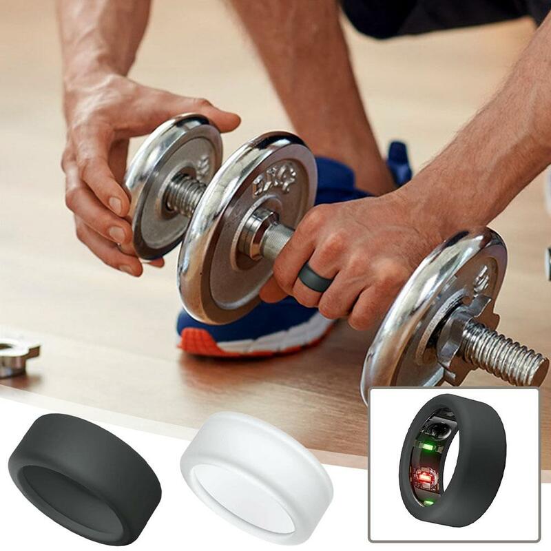Silicone Cover For Ouras Gen 3 Shockproof Smart Fitness Tracker Protective Case Anti-Scratch Smart Acce R2D9