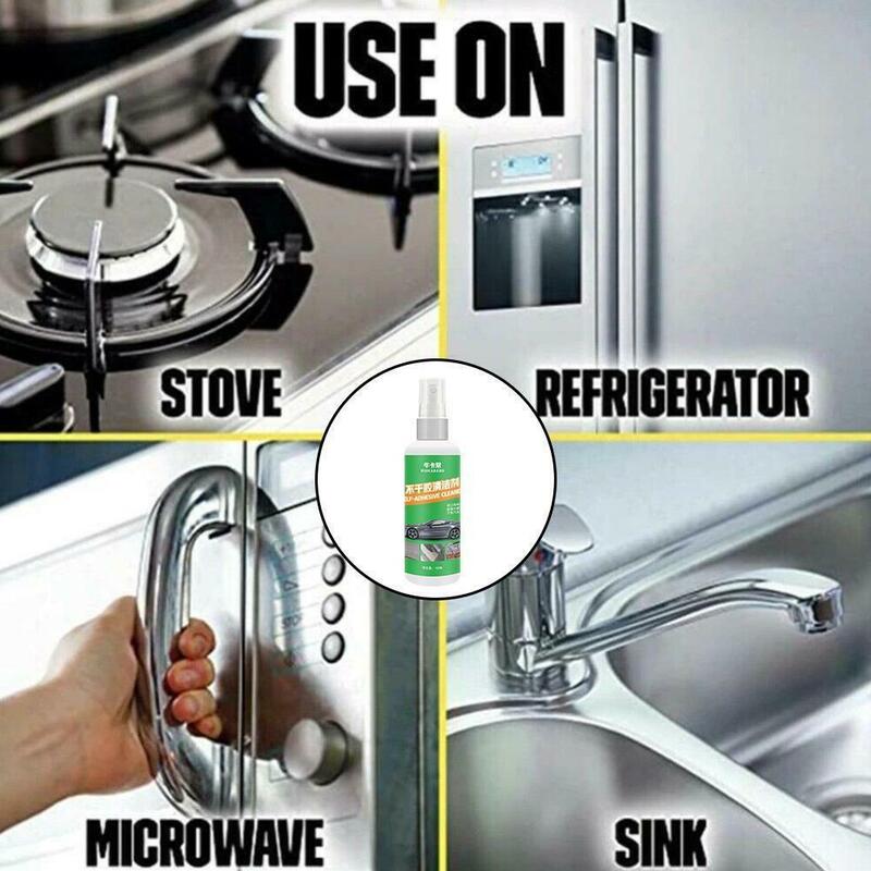 Auto Car Sticker Remover Sticky Residue Remover Wall Sticker Glue Removal Car Glass Label Cleaner Adhesive Glue Spray