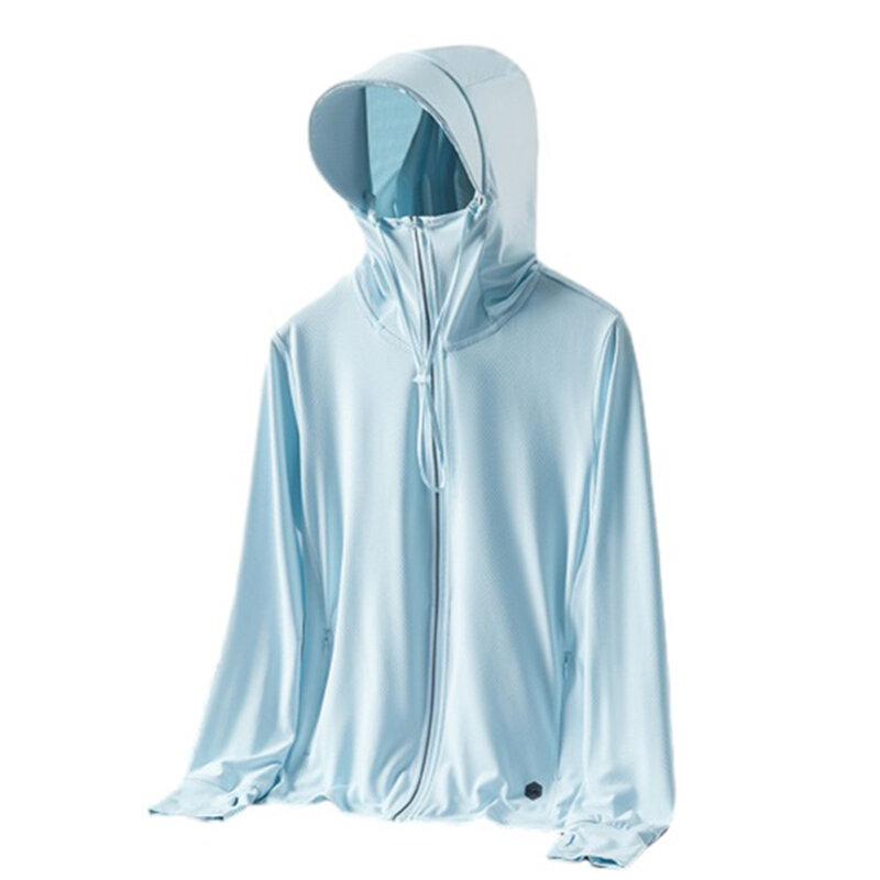 Ice Silk Jacket Women\'s Coats Casual Hooded Long Sleeve Minimalist Stylish Sun Protective Clothing Comfy Fashion
