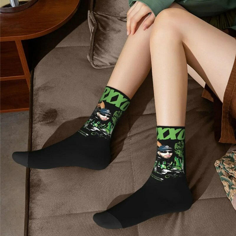 Female Male Vintage FEID FERXXO Bootleg Socks Soft Fashion Rapper Hip Hop Socks High Quality Middle TubeSocks Suprise Gift Idea