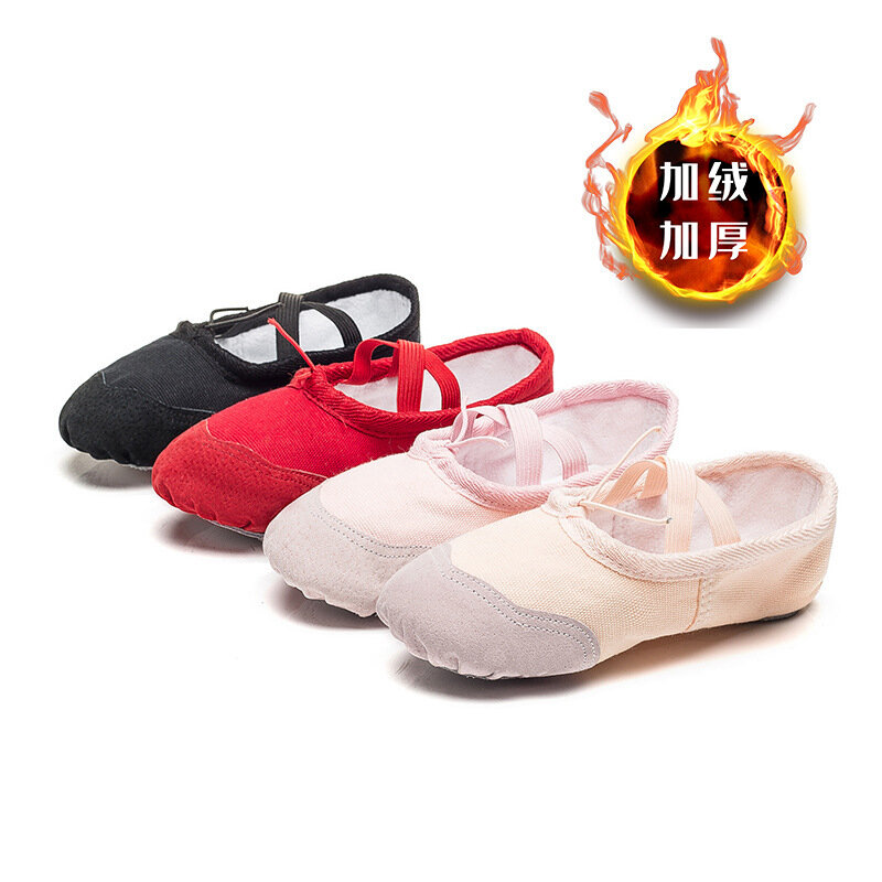 Ballet Shoes for Girls Toddler Ballet Slippers Boys Dance Shoes for Little Kid Big Kid Adult yoga shoe soft sole training Winter