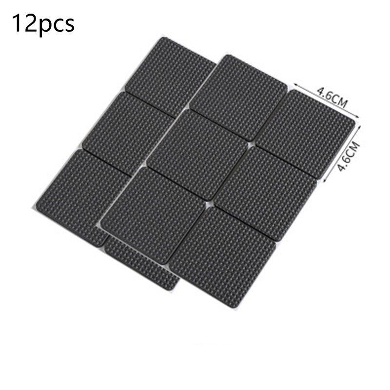 ~Rubber Pads For Chair Legs 1Anti Slip Mat Bumper Damper Non-Slip Square 1Self Adhesive Table Feet Protector Hardware
