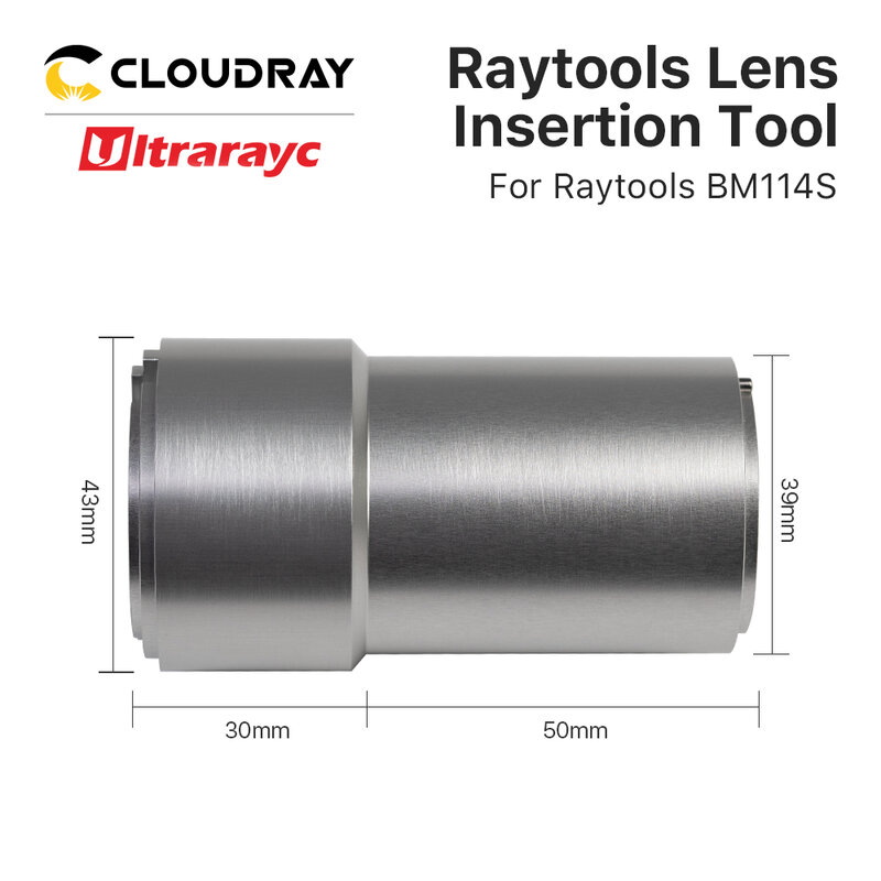 Ultrarayc Raytools-Herramienta de inserción de lentes para enfoque y colimación de lentes en BT210S BT240S BM111 BM110 BM109, cabezal de corte láser